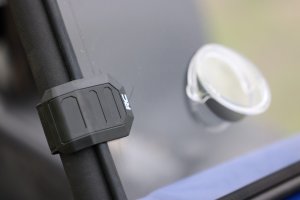 Yamaha Rhino 700 Vented Full Windshield - Rough Country - Scratch Resistant - '08-'13